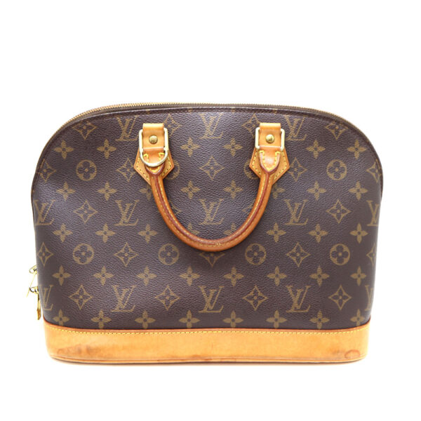 a22 8484 3 Louis Vuitton Alma PM Handbag Monogram Canvas Brown