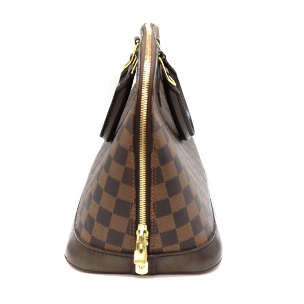 a22 8555 4 Louis Vuitton Alma Handbag Damier Canvas Brown