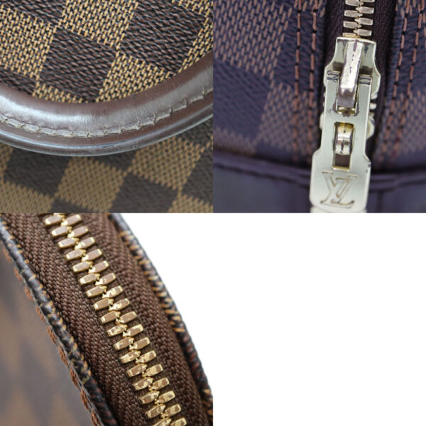 a22 8555 8 Louis Vuitton Alma Handbag Damier Canvas Brown