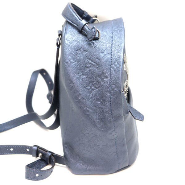 a22 8637 5 Louis Vuitton Sorbonne Backpack Monogram Empreinte Blue