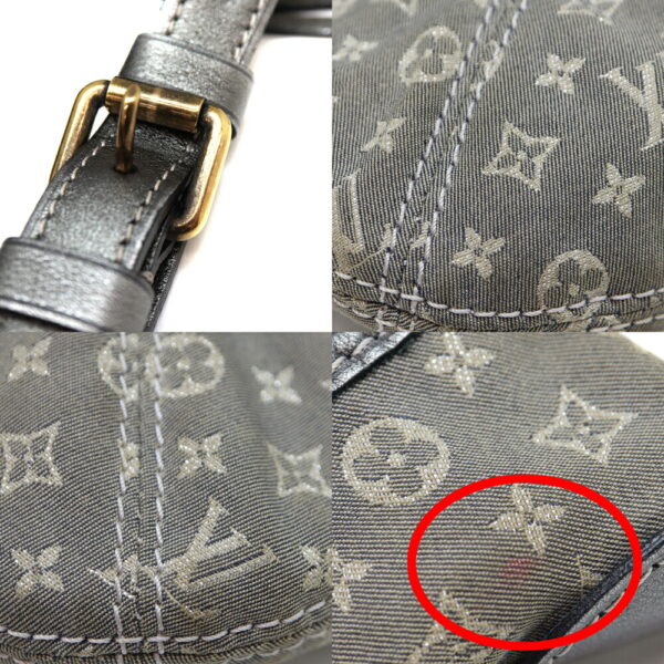 a22 8709 7 Louis Vuitton Manon PM Shoulder Bag Monogram Mini Gray