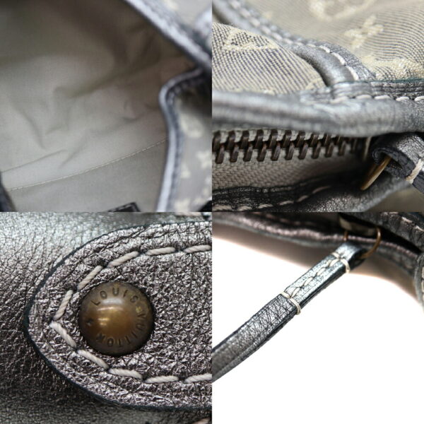 a22 8709 8 Louis Vuitton Manon PM Shoulder Bag Monogram Mini Gray