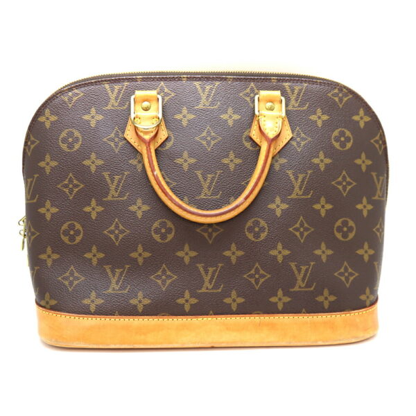 a22 8757 2 Louis Vuitton Alma PM Handbag Monogram Canvas Brown