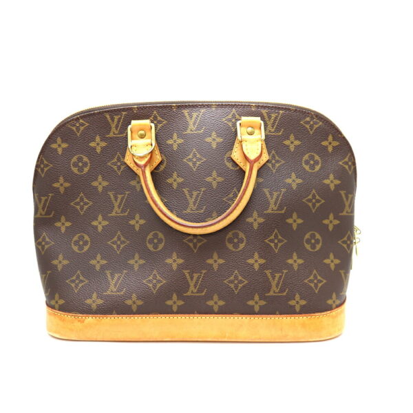 a22 8757 3 Louis Vuitton Alma PM Handbag Monogram Canvas Brown