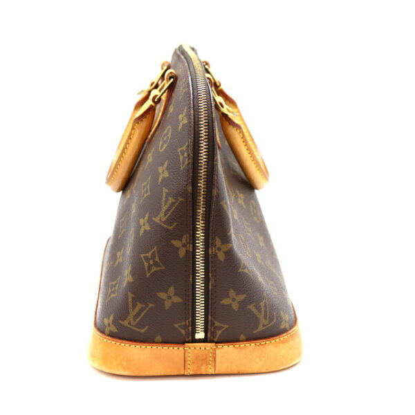 a22 8757 4 Louis Vuitton Alma PM Handbag Monogram Canvas Brown