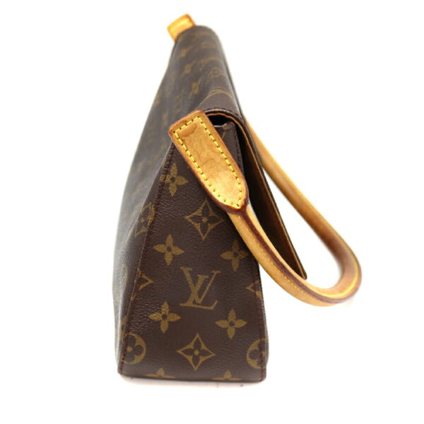 a22 8759 5 Louis Vuitton Mini Looping Shoulder Bag Monogram Canvas Brown