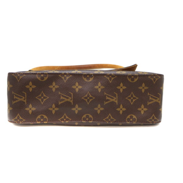 a22 8759 6 Louis Vuitton Mini Looping Shoulder Bag Monogram Canvas Brown