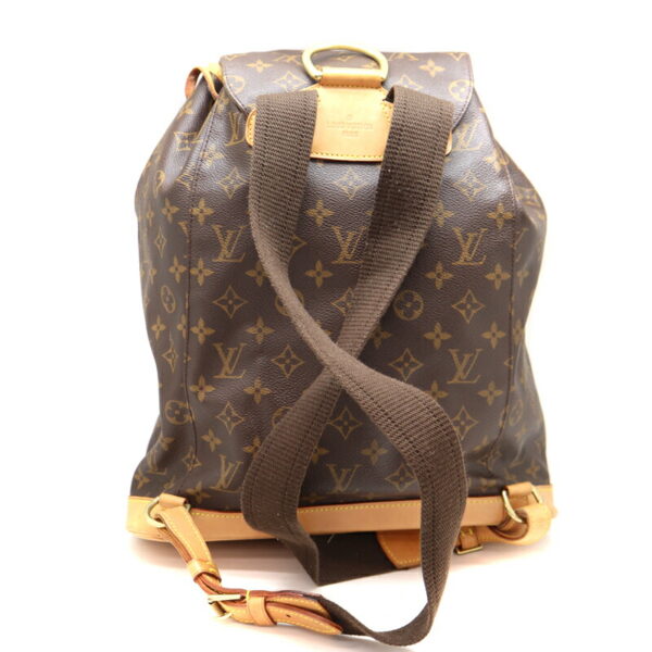 a22 8851 3 Louis Vuitton Monsouris GM Backpack Monogram Canvas Brown