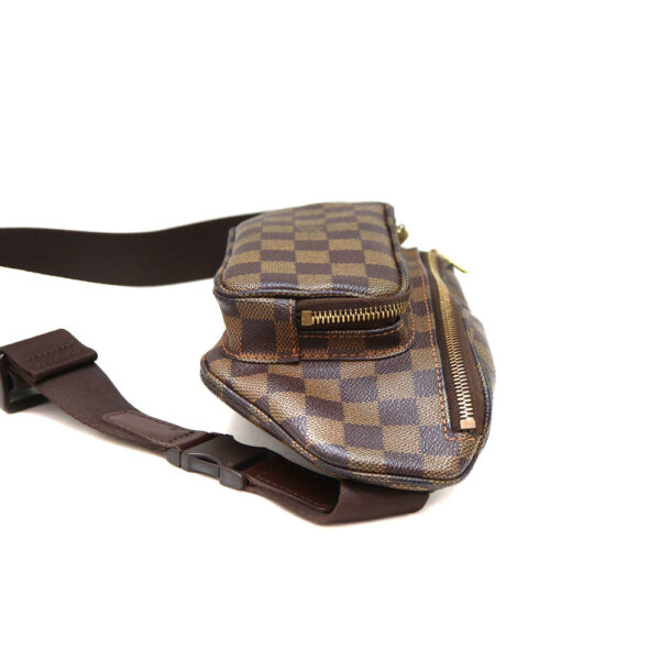 a22 8907 3 Louis Vuitton Bum Bag Body Bag Damier Canvas Brown