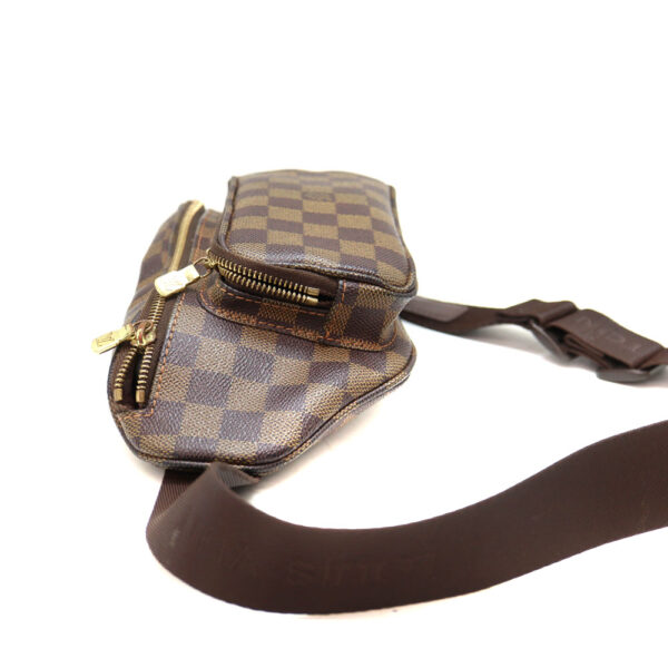 a22 8907 4 Louis Vuitton Bum Bag Body Bag Damier Canvas Brown