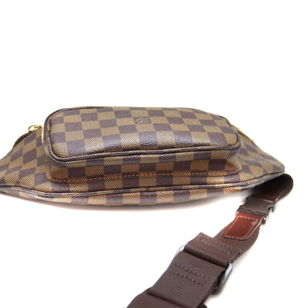 a22 8907 5 Louis Vuitton Bum Bag Body Bag Damier Canvas Brown