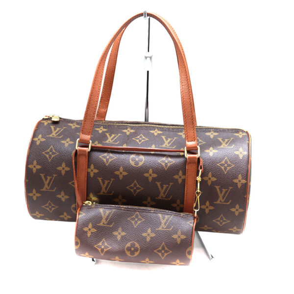 a22 8953 1 Louis Vuitton Papillon 30 Handbag Monogram Canvas Brown