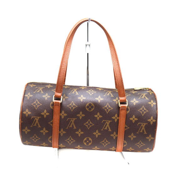 a22 8953 2 Louis Vuitton Papillon 30 Handbag Monogram Canvas Brown