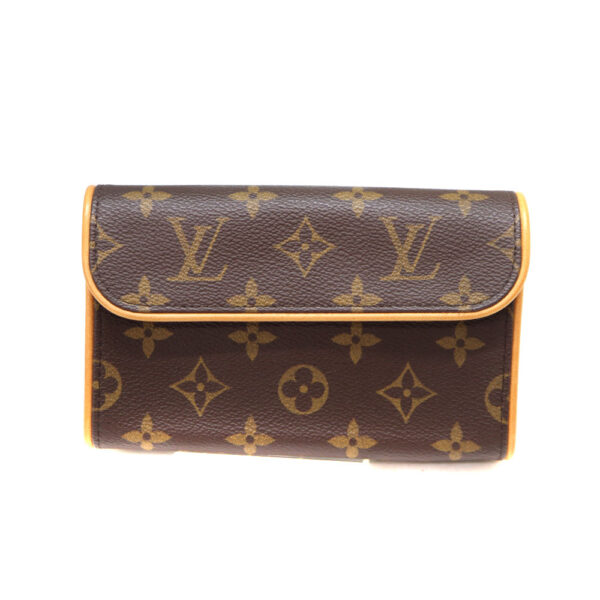 a22 8976 2 Louis Vuitton Pochette Florentine Waist Pouch Monogram Canvas Brown