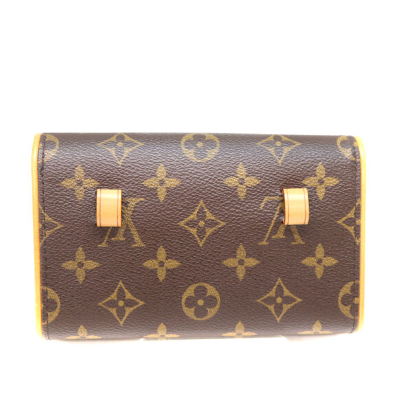 a22 8976 3 Louis Vuitton Pochette Florentine Waist Pouch Monogram Canvas Brown