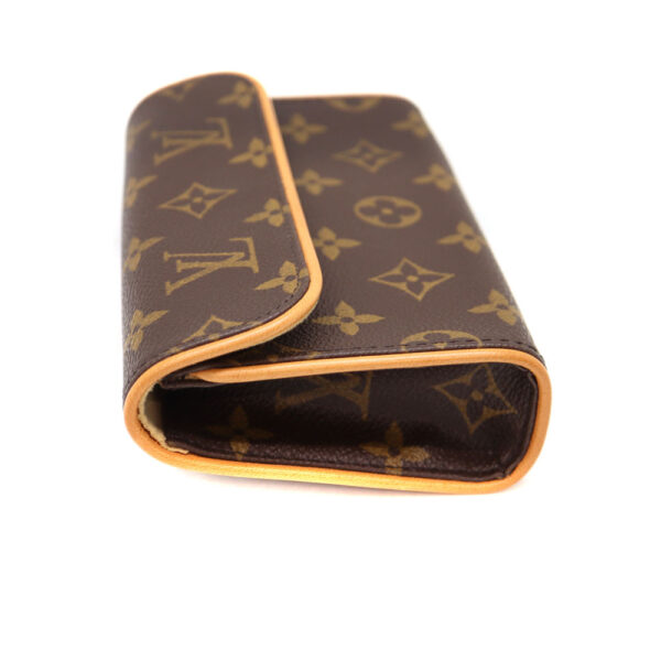 a22 8976 5 Louis Vuitton Pochette Florentine Waist Pouch Monogram Canvas Brown