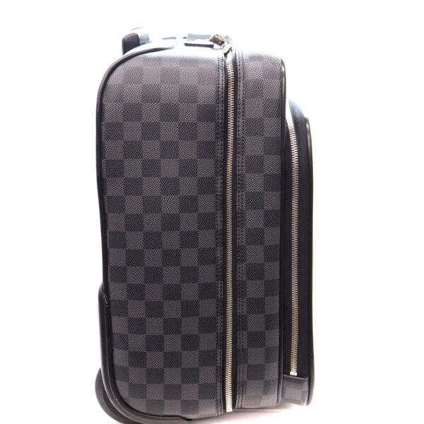 a22 9324 4 Louis Vuitton Pilot Case Carry Bag Damier Canvas Black