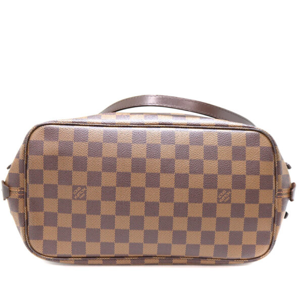 a22 9374 5 Louis Vuitton Hippo Rivington Tote Bag Damier Canvas Brown