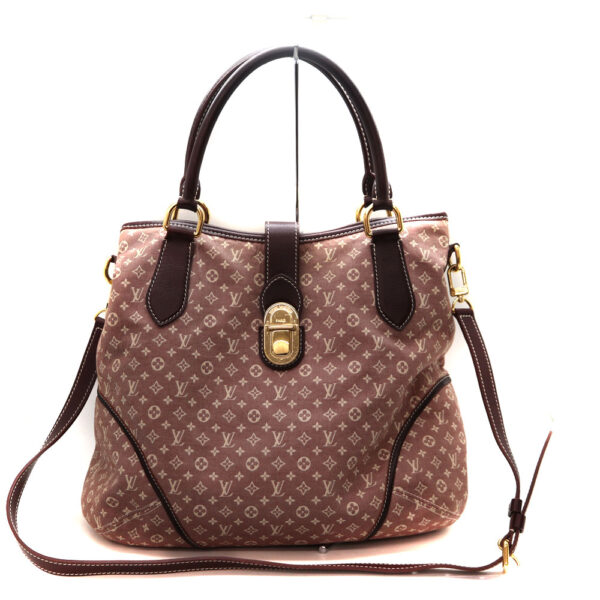 a22 9375 1 Louis Vuitton Elegy 2WAY Bag Monogram Ideal Sepia Red