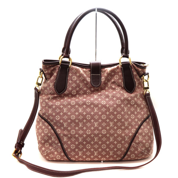 a22 9375 2 Louis Vuitton Elegy 2WAY Bag Monogram Ideal Sepia Red