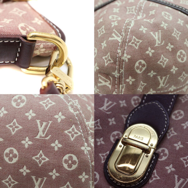 a22 9375 6 Louis Vuitton Elegy 2WAY Bag Monogram Ideal Sepia Red