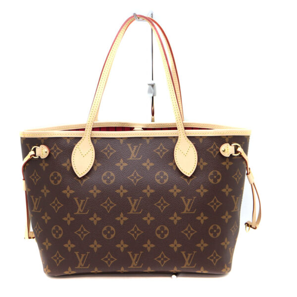 a22 9604 2 Louis Vuitton Neverfull PM Tote Bag Monogram Canvas Tea Brown