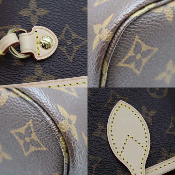 a22 9604 7 Louis Vuitton Neverfull PM Tote Bag Monogram Canvas Tea Brown