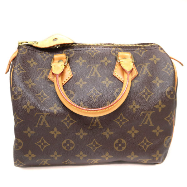 a22 9631 3 Louis Vuitton Speedy 25 Handbag Monogram Canvas Brown