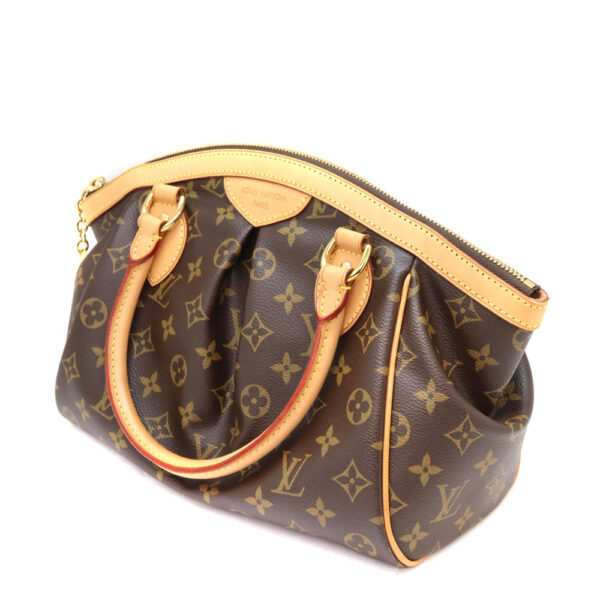 a22 9710 1 Louis Vuitton Tivoli PM Handbag Monogram Canvas Brown