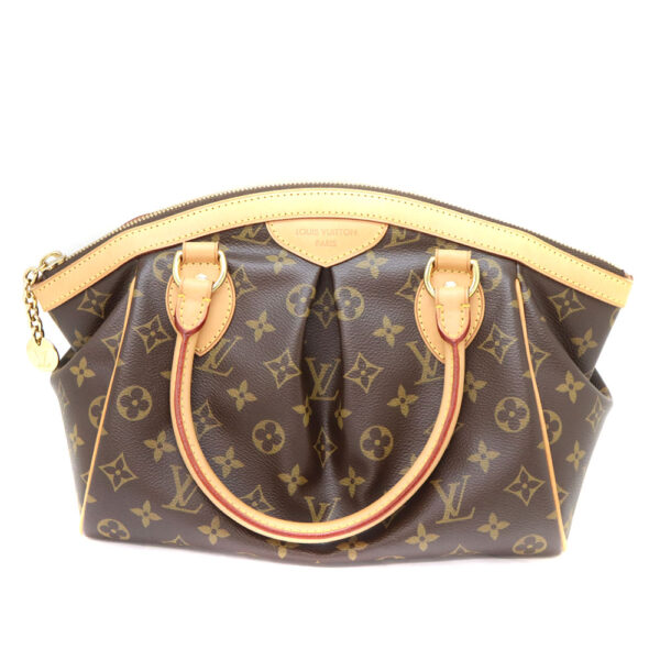 a22 9710 2 Louis Vuitton Tivoli PM Handbag Monogram Canvas Brown