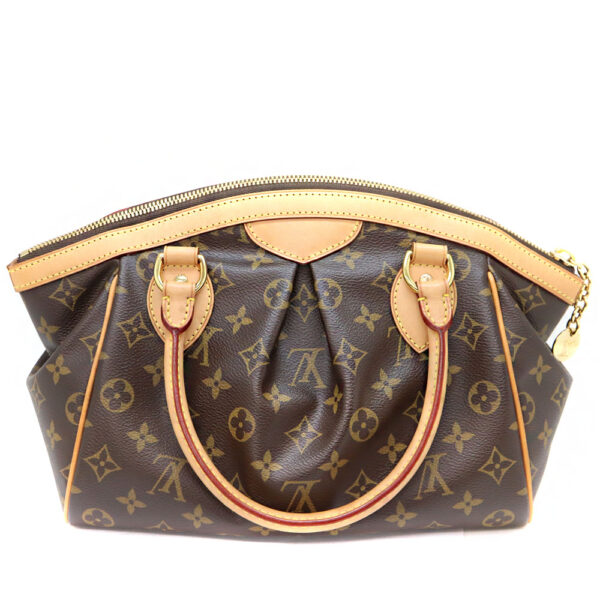 a22 9710 3 Louis Vuitton Tivoli PM Handbag Monogram Canvas Brown