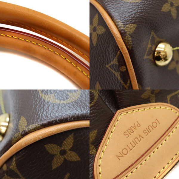 a22 9710 7 Louis Vuitton Tivoli PM Handbag Monogram Canvas Brown