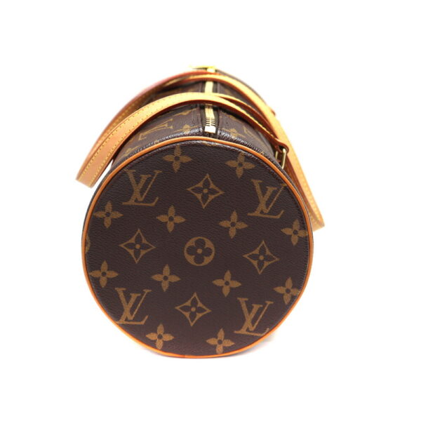 a23 10148 3 Louis Vuitton Papillon 30 Handbag Monogram Canvas Brown