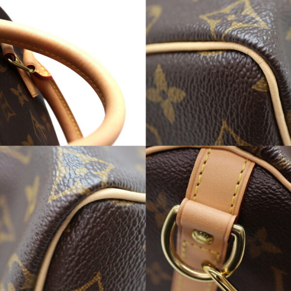 a23 10204 6 Louis Vuitton Speedy Bandouliere 25 Monogram Canvas Brown