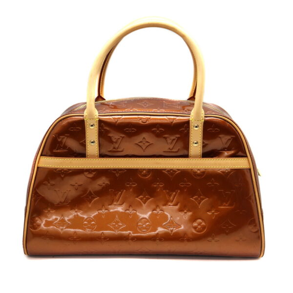 a23 10668 1 Louis Vuitton Tompkins Square Handbag Monogram Vernis Brown