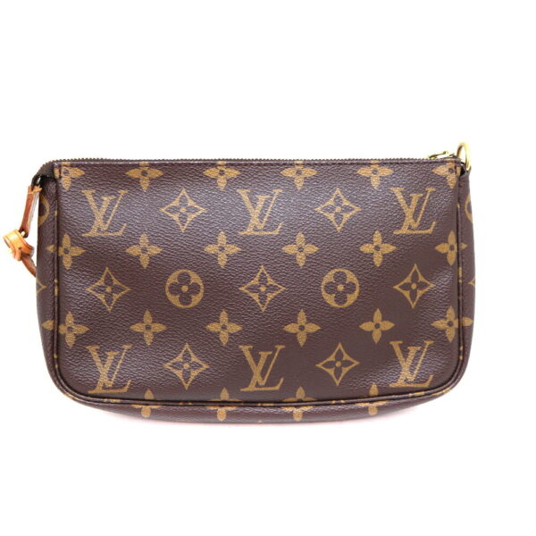 a23 10782 2 Louis Vuitton Pochette Accessory Pouch Monogram Canvas Brown