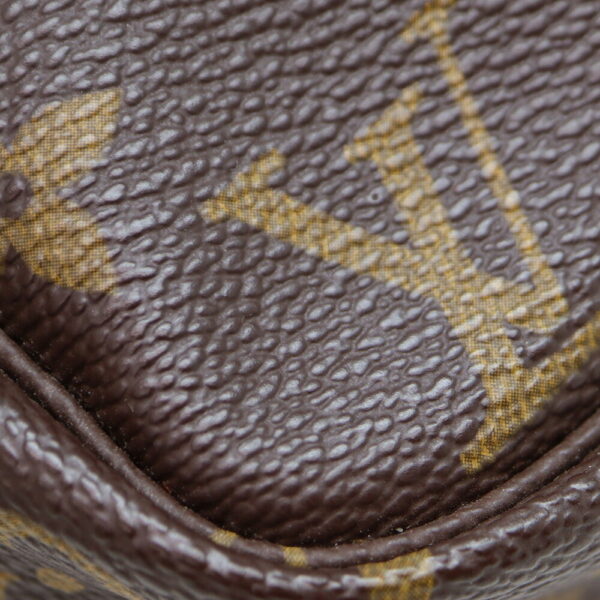 a23 10782 6 Louis Vuitton Pochette Accessory Pouch Monogram Canvas Brown