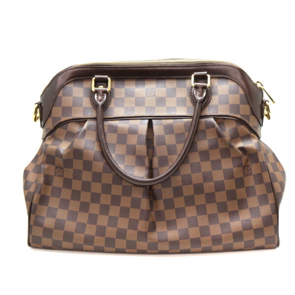 a23 10787 2 Louis Vuitton Trevi GM Handbag Damier Canvas Brown