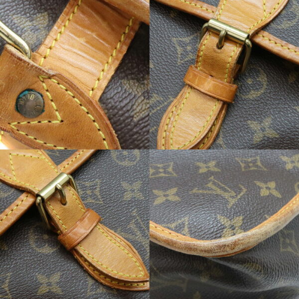 a23 10884 7 Louis Vuitton Gibessière GM Shoulder Bag Monogram Canvas Brown