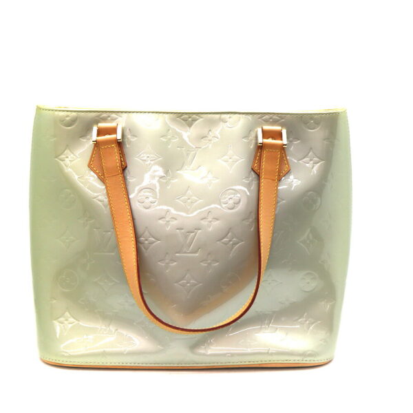 a23 10941 1 Louis Vuitton Houston Handbag Monogram Vernis Green