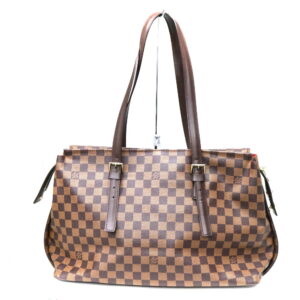 a23 10957 1 Louis Vuitton Damier Graceful PM Semi shoulder Bag Ebenu Red