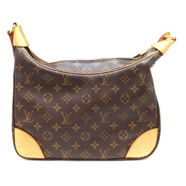 a23 11140 2 Louis Vuitton Boulogne PM Handbag Monogram Canvas Brown