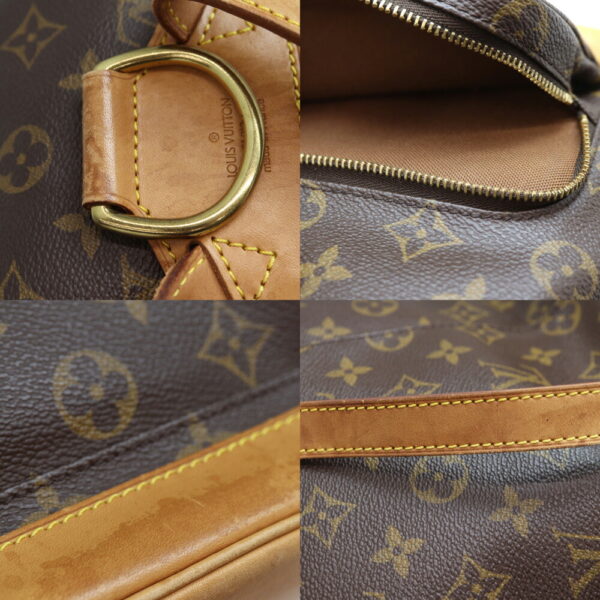 a23 11177 6 Louis Vuitton Montsouris MM Rucksack Monogram Canvas Brown