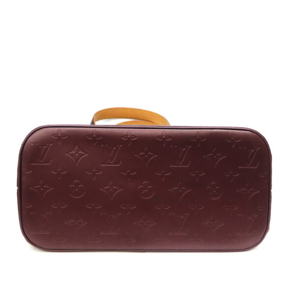 a23 11266 5 Louis Vuitton Stockton Handbag Monogram Matte Bordeaux