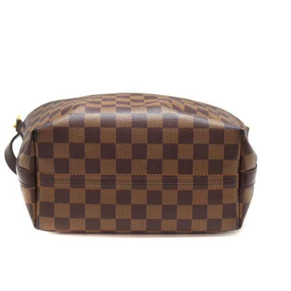 a23 11290 5 Louis Vuitton Illovo MM Handbag Damier Canvas Ebene Brown