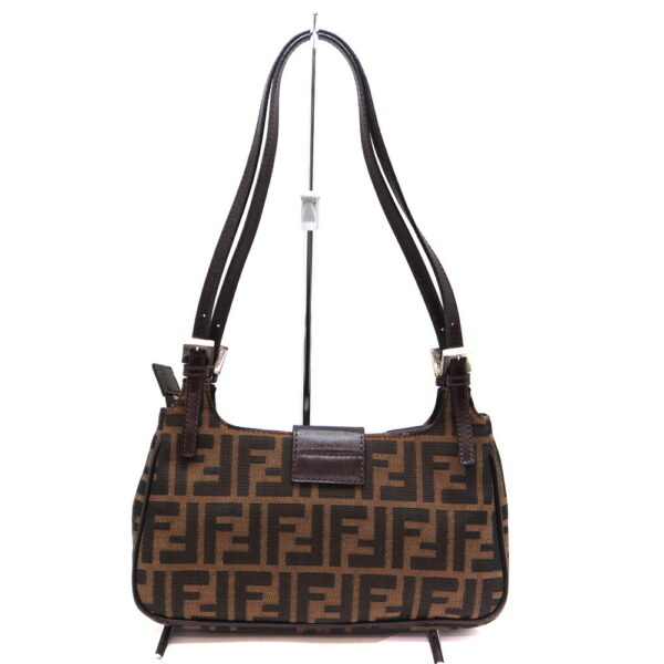 a23 11378 2 Fendi Mamma Bucket Shoulder Bag Brown