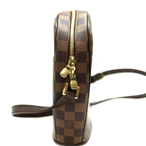 a23 1144 3 Louis Vuitton Ipanema PM Shoulder Bag Damier Canvas Brown