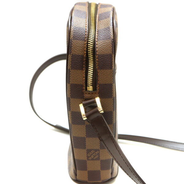 a23 1144 4 Louis Vuitton Ipanema PM Shoulder Bag Damier Canvas Brown