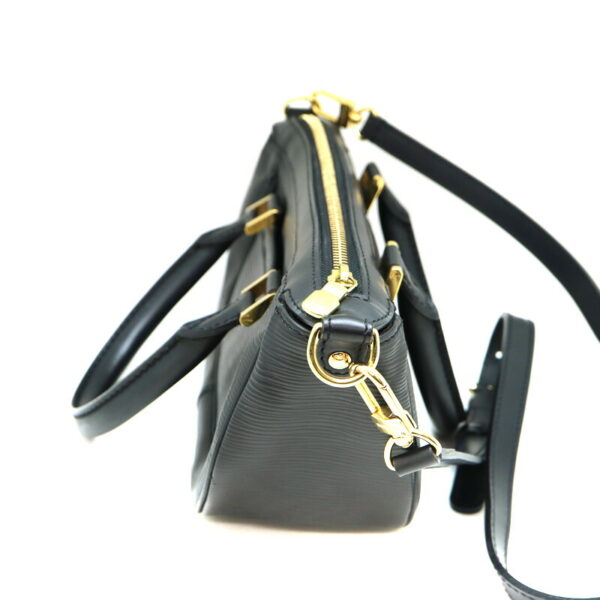 a23 1145 4 Louis Vuitton Danura PM 2WAY Bag Epi Leather Noir