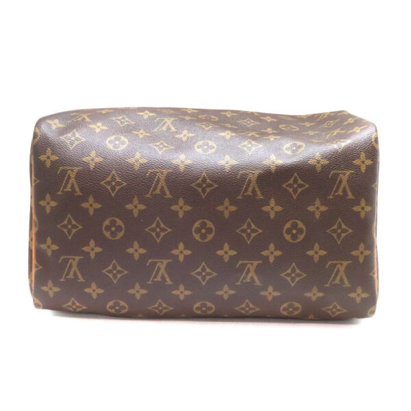 a23 11585 5 Louis Vuitton Speedy 30 Handbag Monogram Canvas Brown